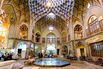 Kashan’s centuries-old bazaar