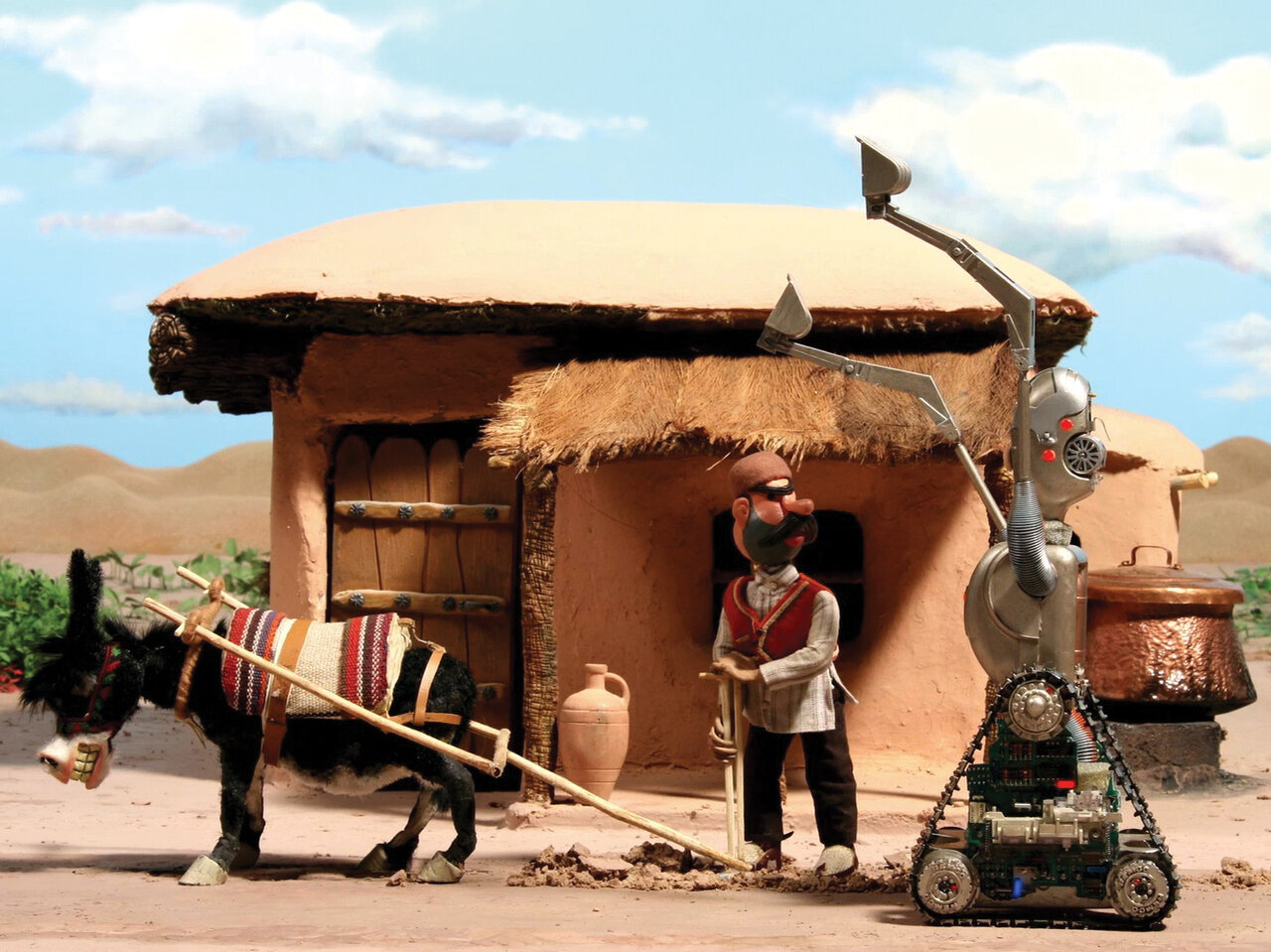 “The Farmer and The Robot” by Abdollah Alimorad.