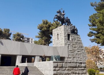 Restored Nader Shah statue is unveiled