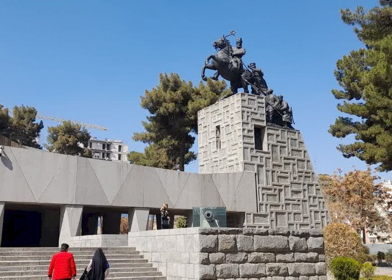 Restored Nader Shah statue is unveiled