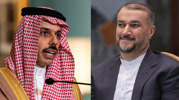Saudi and Iranian chief diplomats