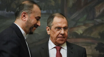 Iranian and Russian foreign ministers meet