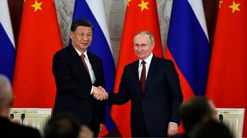 Xi met with Putin in the Kremlin on March 21