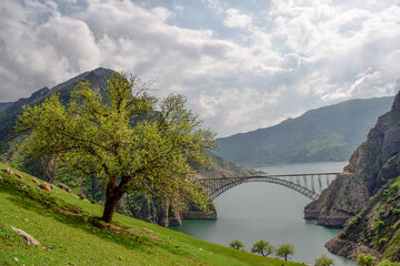 The picturesque nature in southwestern Iran