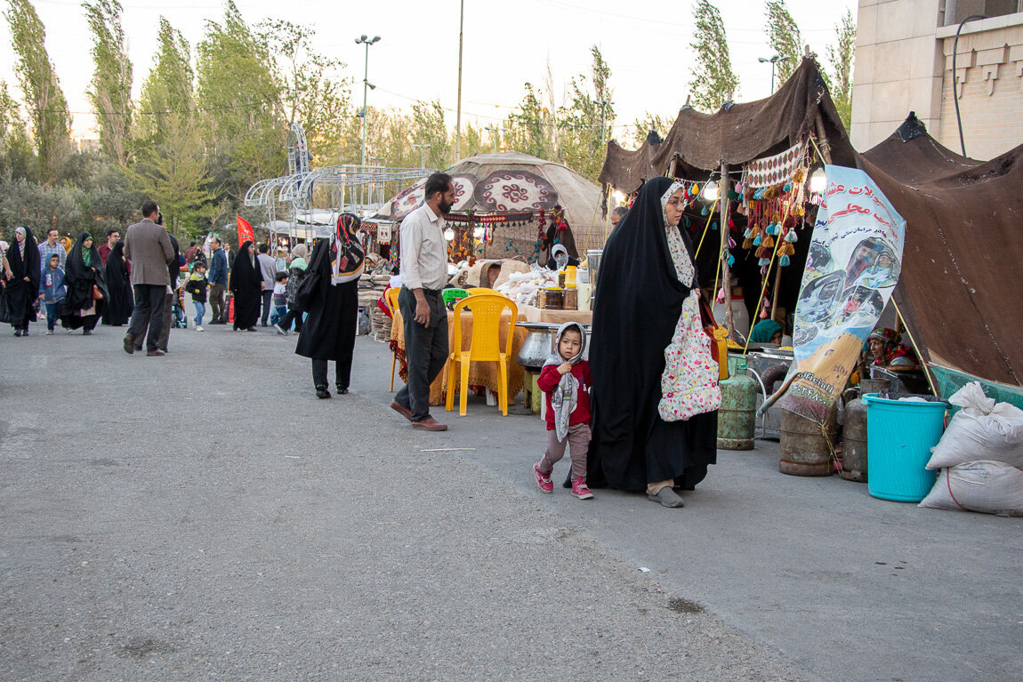 Tribespeople holding Iftar festival