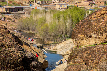 Velvet mountains adorn Lorestan nature