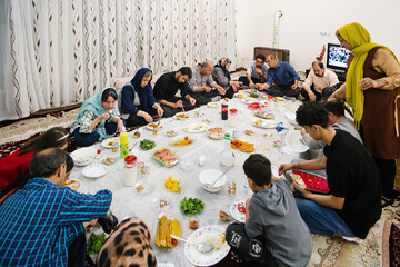 Traditional Iftar in Tabriz