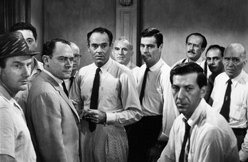 A scene from “12 Angry Men” by Sidney Lumet.