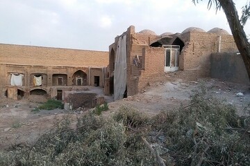 Abandoned caravanserai