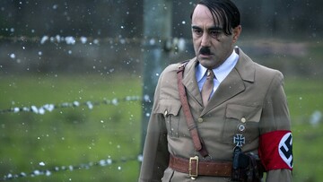 Mohsen Tanabandeh stars as Adolf Hitler in “World War III”.