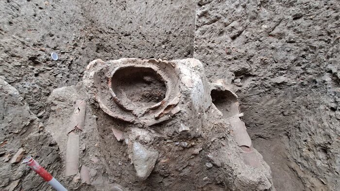 Ancient relics discovered on construction site in northern Iran