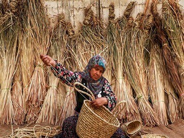 Northern village shields inherited weaving skill