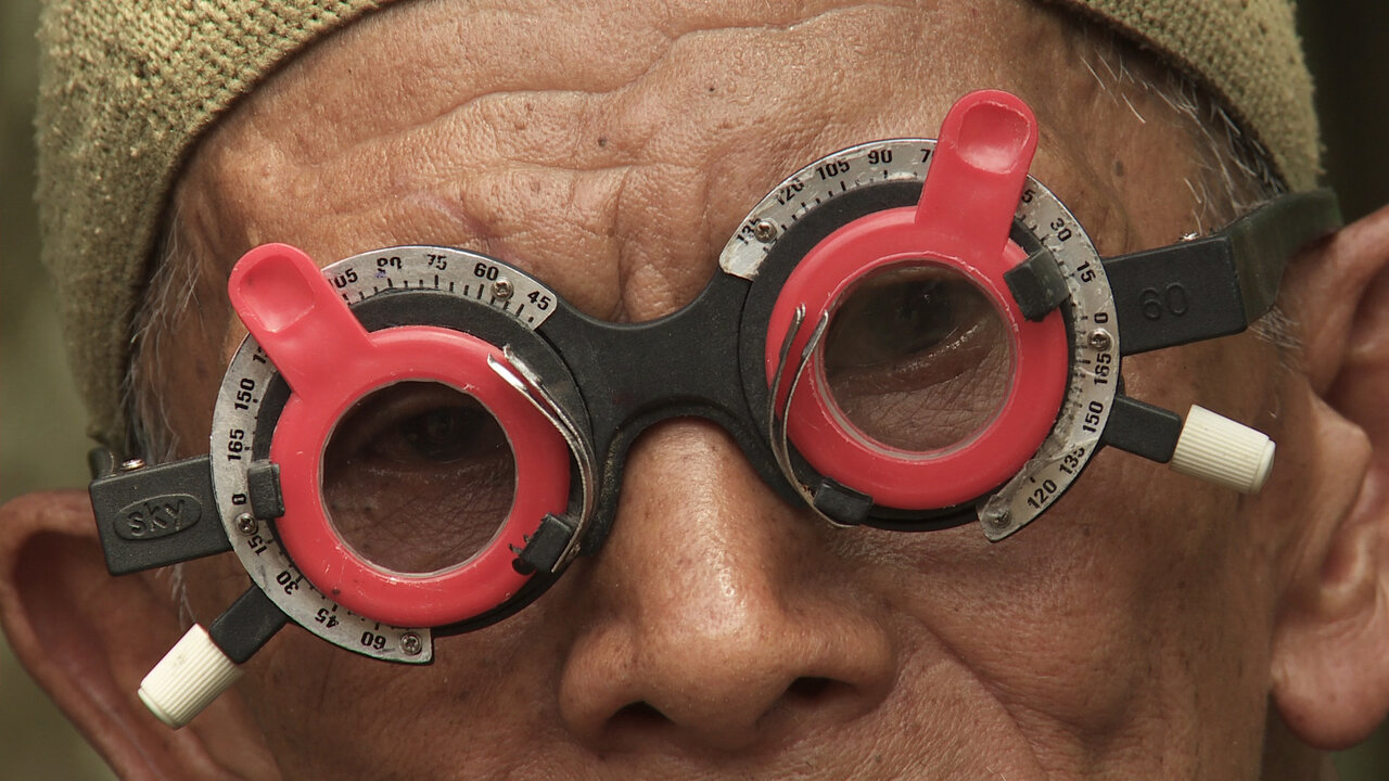 Inong in the documentary “The Look of Silence” by Joshua Oppenheimer.