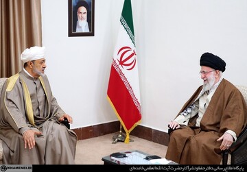 Sultan of Oman meets Leader of the Islamic Revolution