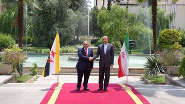 Foreign ministers of Iran and Brunei meet in Tehran
