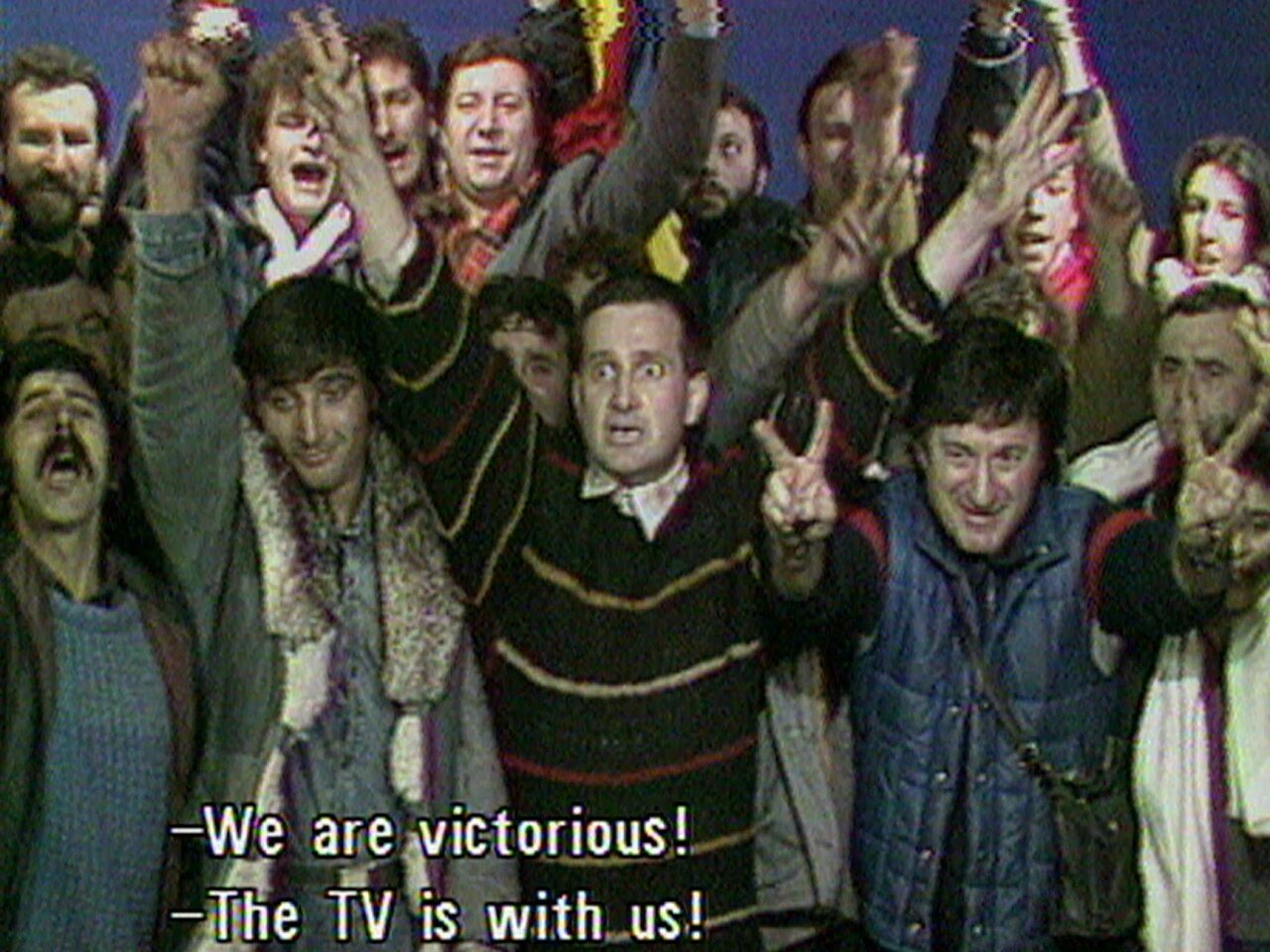 A scene from the documentary film “Videograms of a Revolution”.