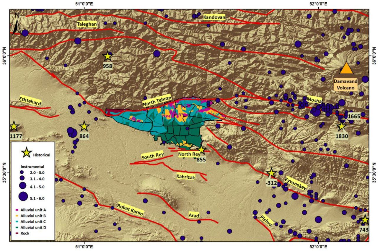 Tehran earthquake