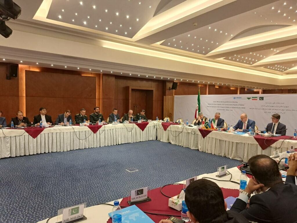 Tehran hosting Triangular Initiative on drug control