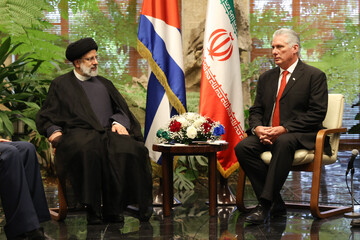 Iran's Raisi and Cuba's Diaz-Canel hold talks
