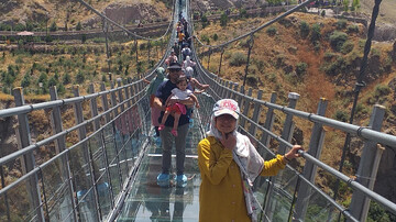 Ground broken for Iran’s first three-story suspension bridge