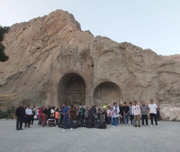Taq-e Bostan, a majestic ancient site in western Iran, cleaned up by cultural heritage fans