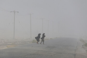 Southeastern Sistan engulfed in dust