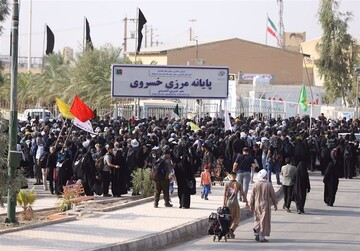 Arbaeen pilgrimage: some 35,000 Iranians cross Khosravi border post in day