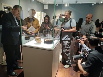 Relics recovered from France, UK on show at Tehran museum