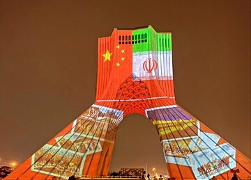 The Azadi Tower is illuminated to mark the Chinese Lunar New Year in Tehran, Iran, on Jan. 31, 2022. The iconic Azadi Tower flashed red, a color associated with good luck and happiness in China, to mark the Chinese Lunar New Year, or Spring Festival, which was marked on Feb. 1, 2022.