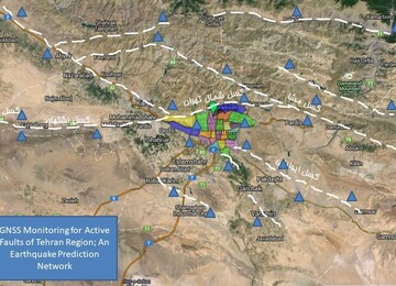A new way for earthquake prediction in Tehran region using GNSS monitoring