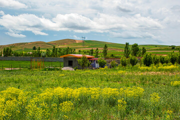 Scenic nature in northwestern Iran