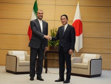 Iran's FM met Japan's PM Kishida in Tokyo on August 7, 2023