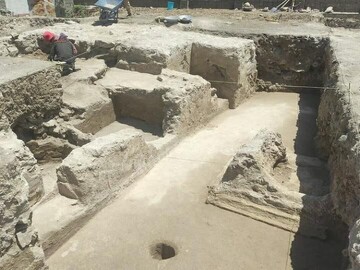 Archaeological dig uncovers ruins of Sassanid temple in northern Iranian village