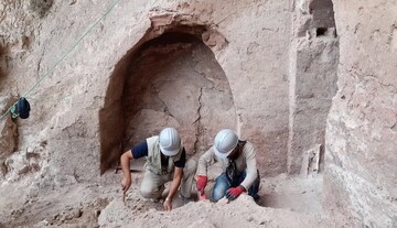 Archaeological dig uncovers military workshop in cave northern Iran
