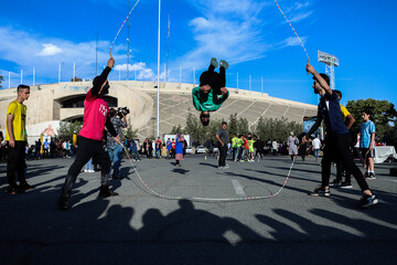 Public sports festival held in Tehran