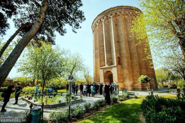 Restoration of Tehran’s 12th-century brick tower enters final stage