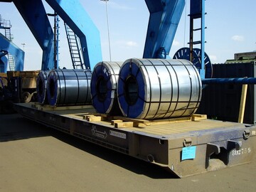 Steel export