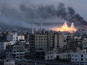White phosphorus bombing in Gaza