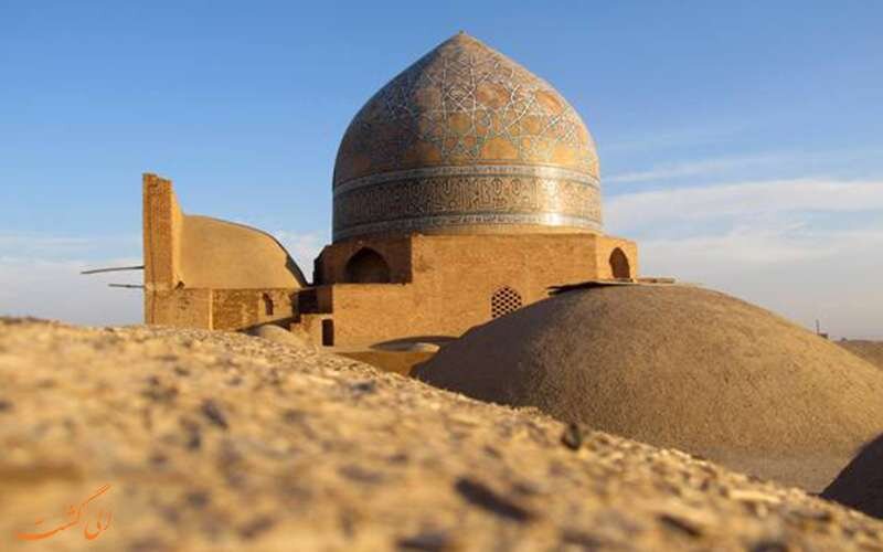 12th-century Saveh mosque, known as a museum of Islamic architecture, restored