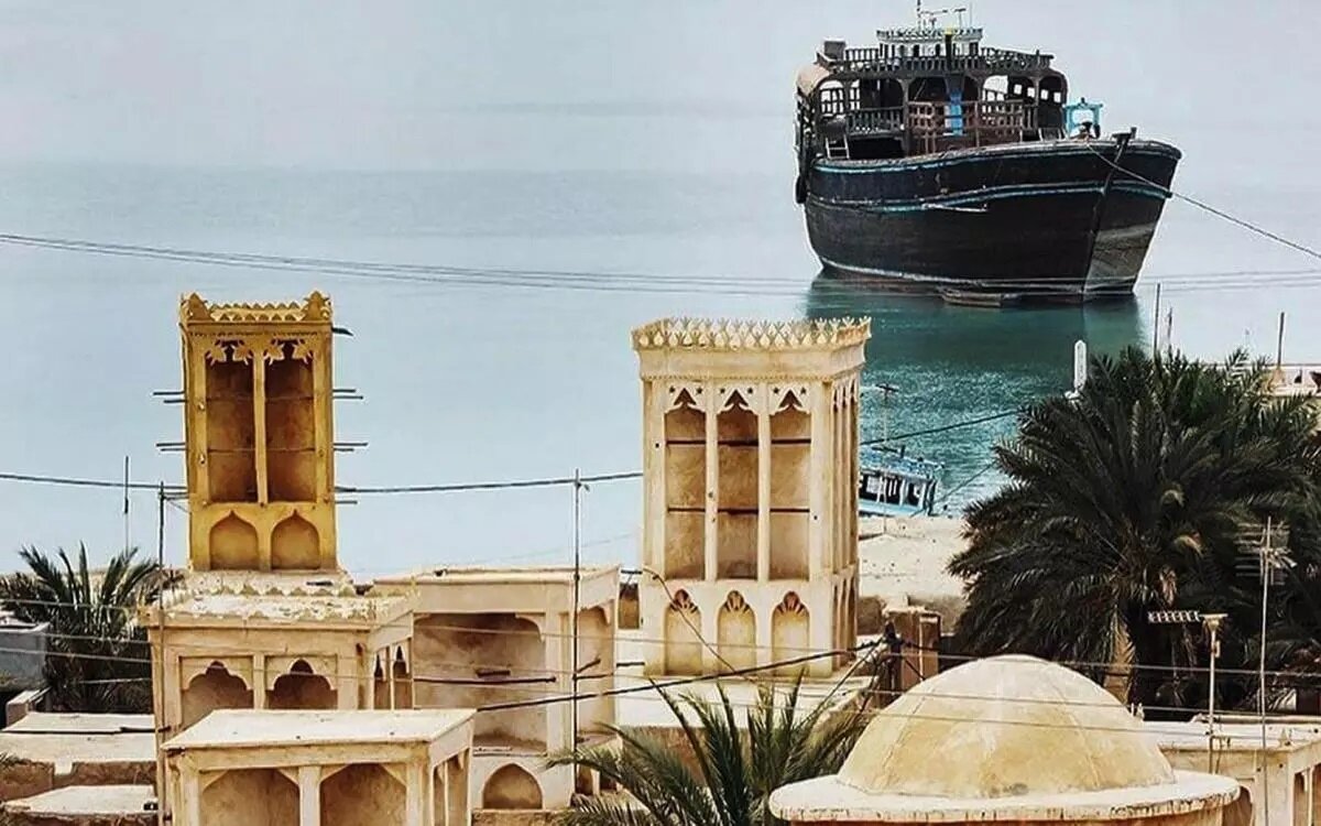 Ancient port lights up wind towers for sake of tourism