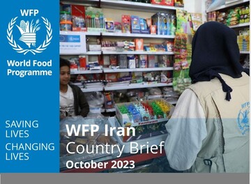 WFP releases October report on Iran