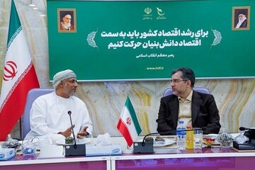 Tehran, Muscat discuss ways to enhance sci-tech ties