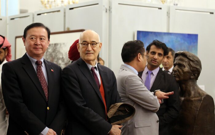Art diplomacy in Tehran: 35 nations illuminate ‘Humanity, Solidarity and One Planet’