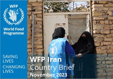 WFP releases November report on Iran