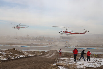 Rescue and relief drill held in Tabriz