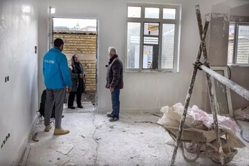 Safe housing being provided for vulnerable families in Khoy