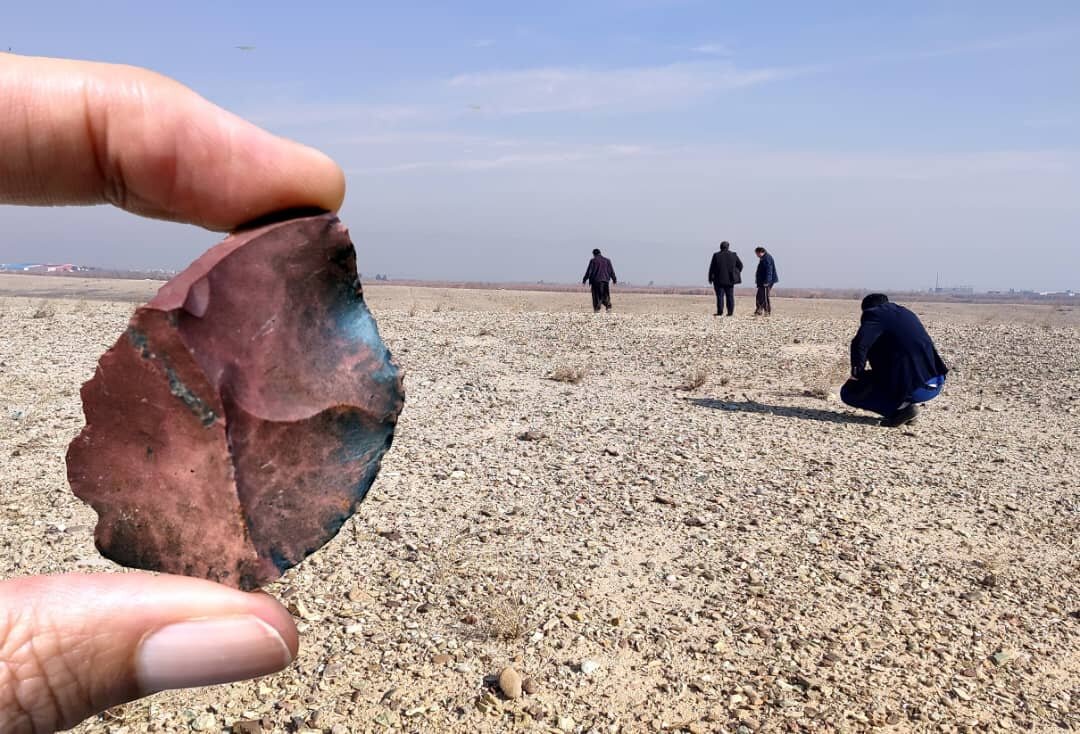 Traces of early Paleolithic humans found near Tehran!