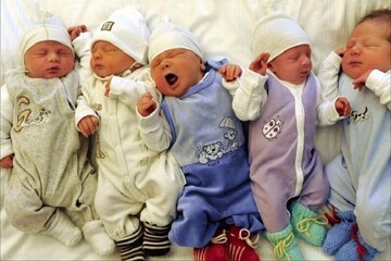 Over 33,000 multiple births registered in 10 months