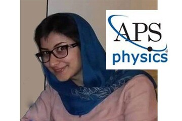 Female Iranian scientist grabs APS award 2024
