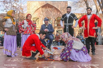 UNESCO-listed caravanserai hosting Nowruz festival